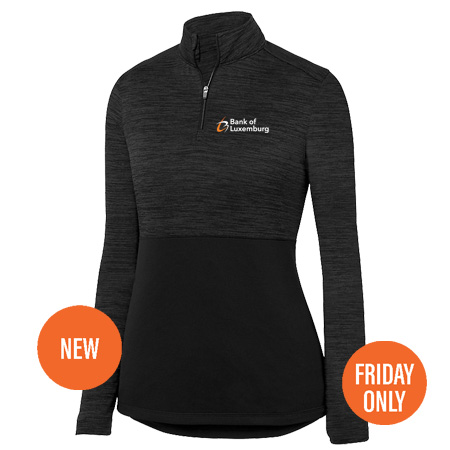 Ladies' Shadow Tonal Heather 1/4 Zip Pullover