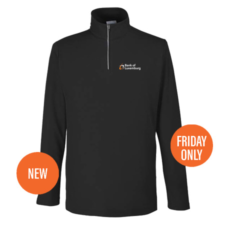 Men's Fusion ChromaSoft Pique Quarter-Zip Pullover