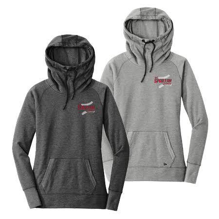 New Era Ladies Tri-Blend Fleece Pullover Hoodie