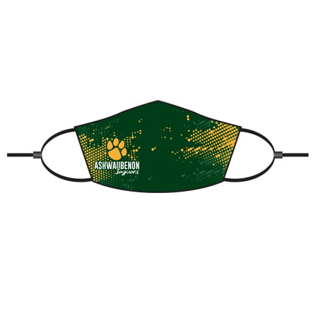 3 layer Face Mask with filter pocket & adjustable loop masks