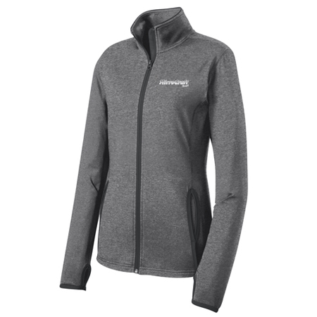 Sport-Tek Ladies Sport-Wick Stretch Contrast Full-Zip Jacket