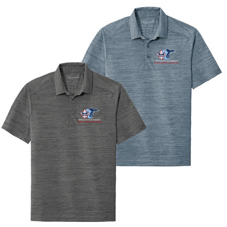 Port Authority Stretch Heather Polo