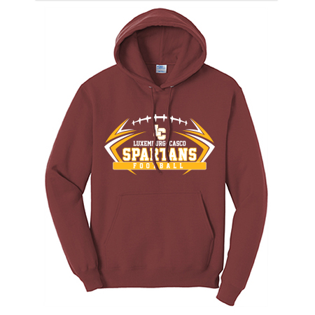 Port & Company Adult Fleece Pullover Hooded Sweatshirt