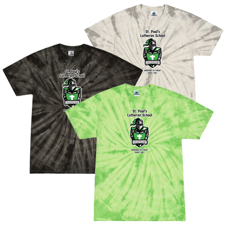 Tie-Dye Youth 100% Cotton Spider T-Shirt