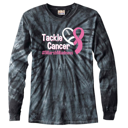 Tie-Dye Adult 100% Cotton Spider Long Sleeve T-Shirt