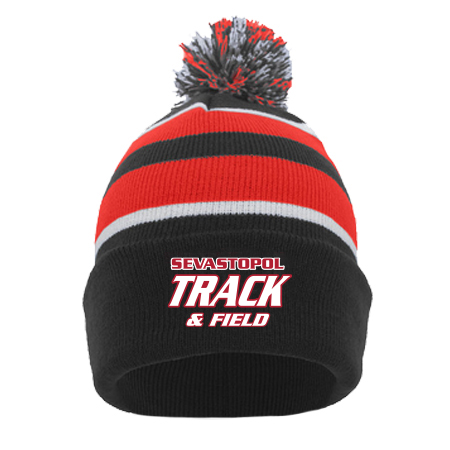 Pacific Headwear Knit Fold-Over Pom-Pom Beanie