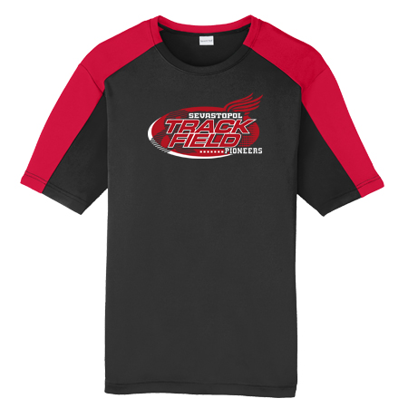 Sport-Tek PosiCharge Competitor Sleeve-Blocked Tee