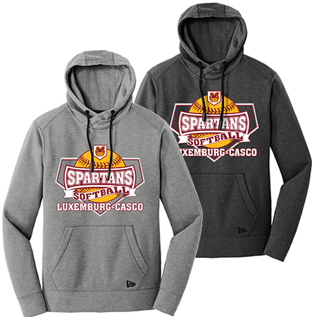 New Era Ladies Tri-Blend Fleece Pullover Hoodie