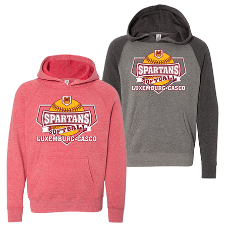 Independent Trading Co. Youth Special Blend Raglan Hooded