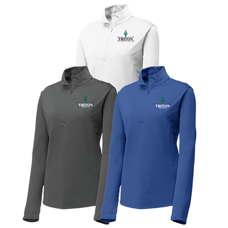 Sport-Tek PosiCharge Lightweight Ladies ¼ Zip Pullover