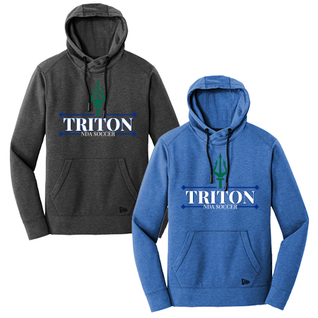 New Era Adult Tri-Blend Fleece Hoodie