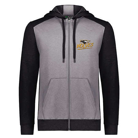 Augusta Three-Season Fleece Full Zip Hoodie