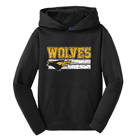 Sport-Tek Youth Fleece Hooded Pullover