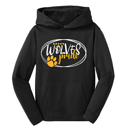 Sport-Tek Youth Fleece Hooded Pullover