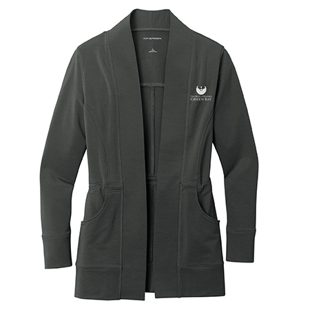 Port Authority Ladies Microterry Cardigan
