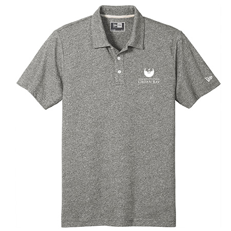 New Era Adult Slub Twist Polo