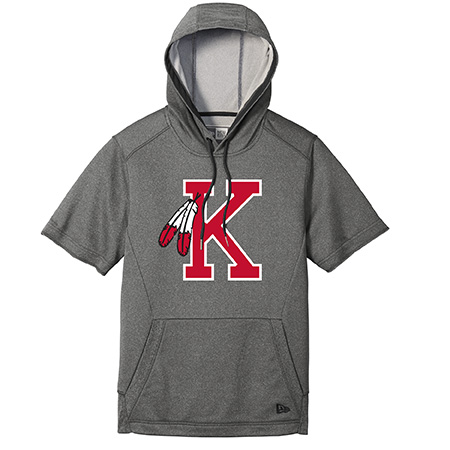 New Era Performance Terry Short Sleeve Hoodie