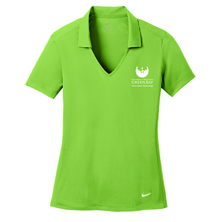 Nike Ladies Dri-FIT Vertical Mesh Polo