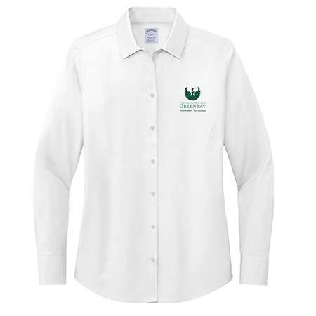 Brooks Brothers Women's Wrinkle-Free Stretch Pinpoint Shirt