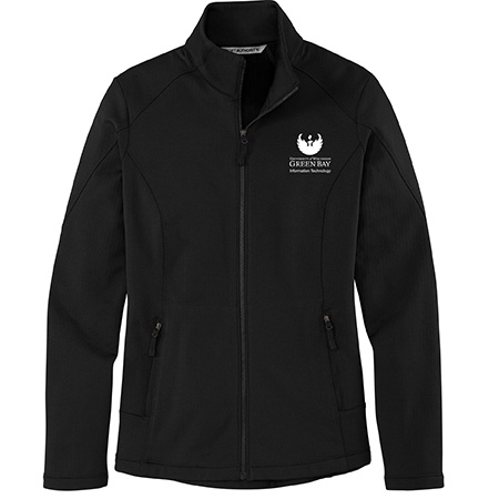 Port Authority Ladies Heather Microfleece Full-Zip Jacket