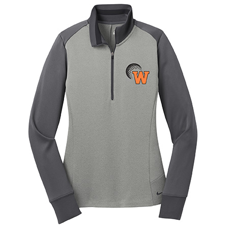 Nike Ladies Dri-FIT 1/2-Zip Cover-Up
