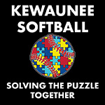 Kewaunee Softball Autism Awareness