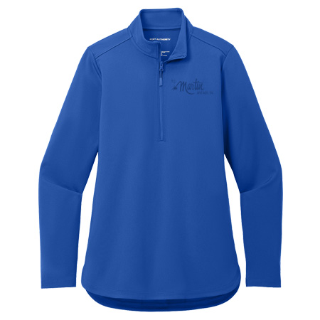 Port Authority Ladies C-FREE® Double Knit 1/4-Zip