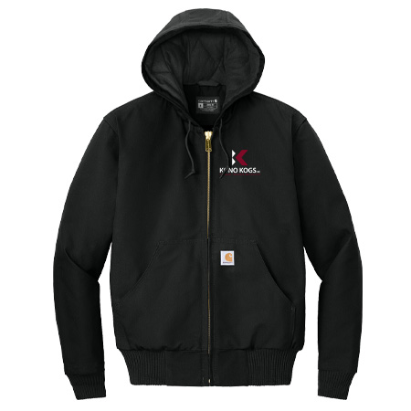 Carhartt Quilted-Flannel-Lined Duck Active Jacket