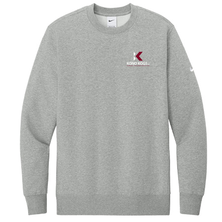 Nike Club Fleece Sleeve Swoosh Crew