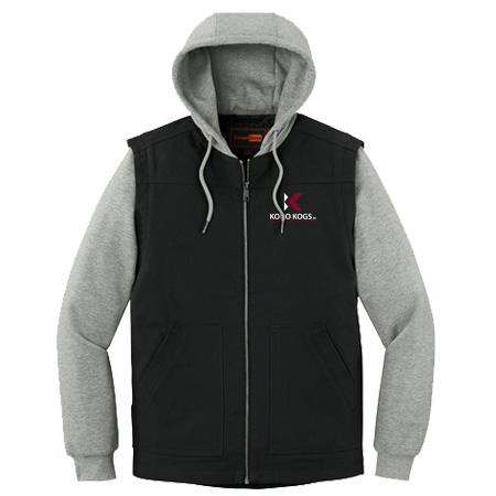 CornerStone Duck Fleece Full-Zip Hooded Jacket