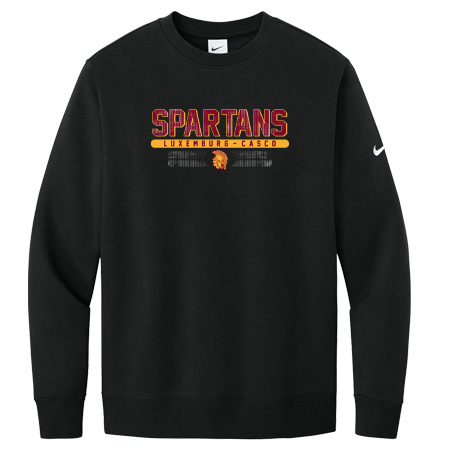 Nike Club Fleece Sleeve Swoosh Crew